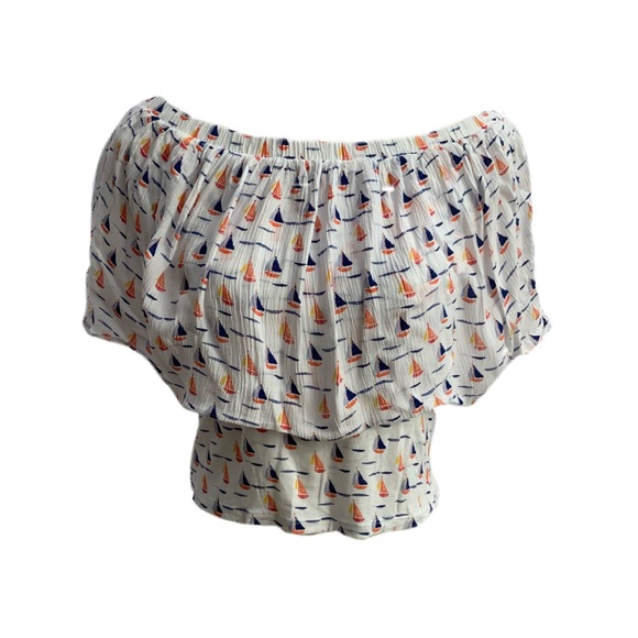 Zara Cold Shoulder Top - Picture 1 of 4